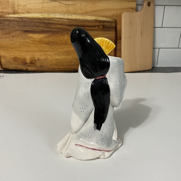 VTG Japanese Kabuki Sigma Tastesetter Lady Vase - Picture 3 of 7